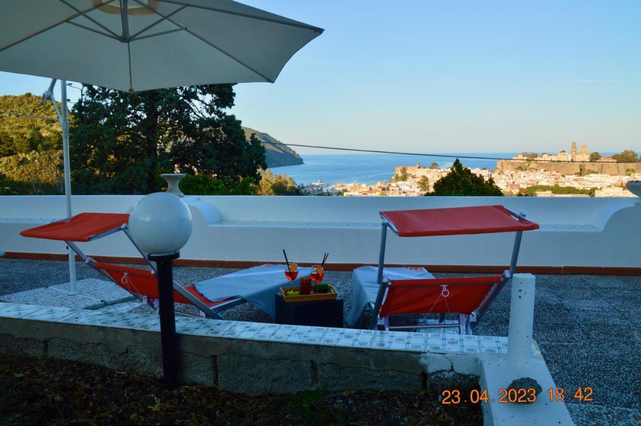 Villa La Milanina Lipari  Dış mekan fotoğraf